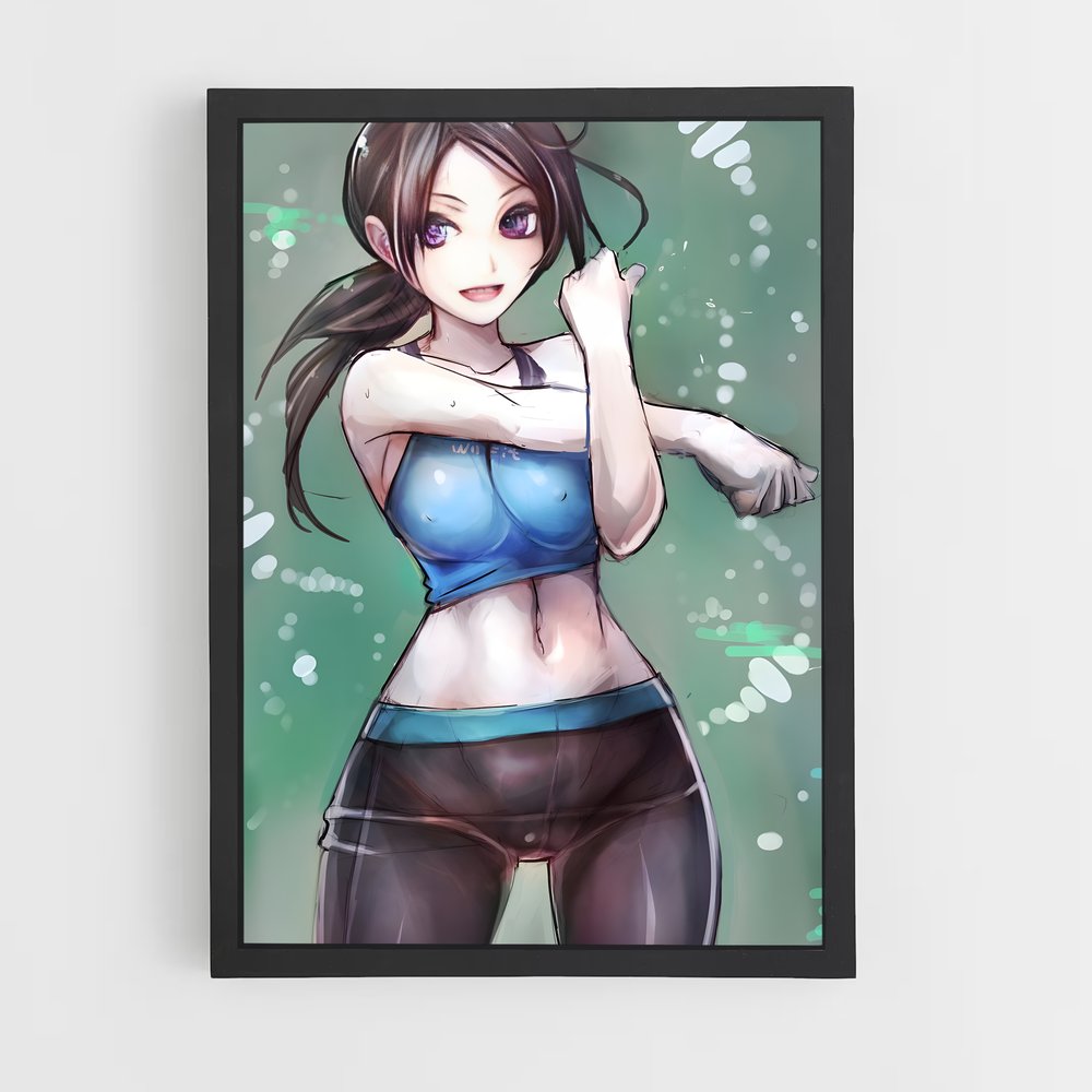 Poster Énergie et Équilibre – affiche Super Smash Bros (vue 2)